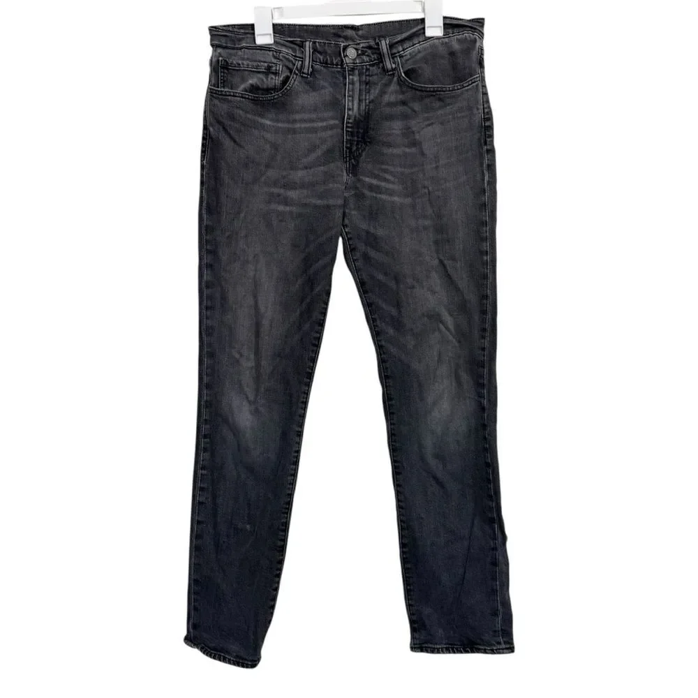 Levi's 511 Grey Wash 34x32 Slim Leg Jeans